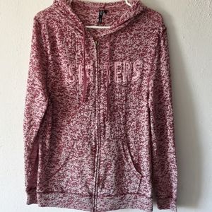 Basix of American large  Thin hoodie